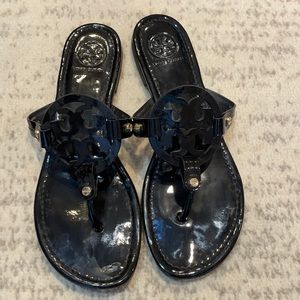 Tory burch black sandals